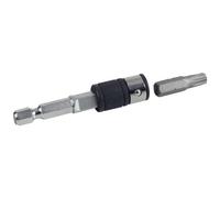 Proxxon Adattatore combinato (per l'inserimento di inserti per chiavi a bussola quadrangolare e bit esagonale standard da 1/4", per avvitatori elettrici) 23783