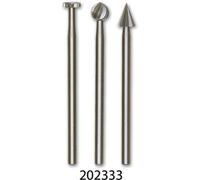 Proxxon Alta Velocità Acciaio Taglierini - Set Di 3 202333 (Riferimento: 28720)