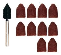 Proxxon 28987 Nastri Abrasivi, Dieci Pezzi, Granata