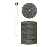 Proxxon Dischi abrasivi in carburo di silicio, 22 mm, 10 pezzi con supporto Quantità:10