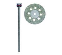Proxxon Disco da taglio diamantata con fori di raffreddamento, Ø 20 mm + 1 supporto Quantità:1