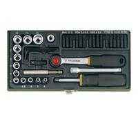 Proxxon Industriale 23070 Cacciavite/Presa Set con Magnetico Adaptor - 39 Pezzi