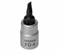 Proxxon Inserti da 1/4'' per viti a taglio, 33 mm, FD 4 mm