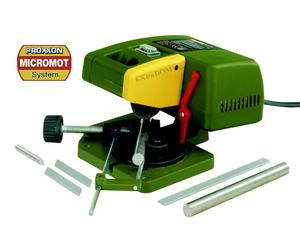 Proxxon Micro troncatrice da banco 85W taglia obliqui 45° precisione Mod. KG50