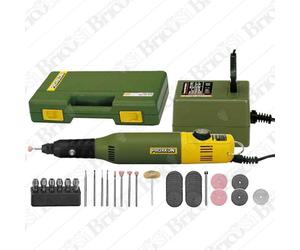 Proxxon Mini Trapano fresatore incisore 12V + 34 accessori MicroMot Mod. 50/E