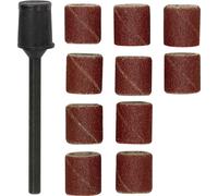 PROXXON Nastri Abrasivi + Cilindro, Ø 10 mm - 1 Set
