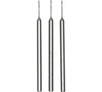 PROXXON 28864 - Fioretti monoblocco, acciaio al tungsteno-vanadio, 0,5 mm, 3 pez