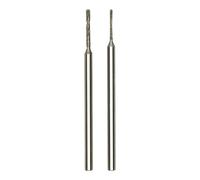 PROXXON 28255 - Punta elicoidale in diamante, 0,8 mm e 1,2 mm, 2 pezzi