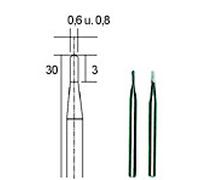 Proxxon Punte-frese 0,6-0,8mm in metallo duro (2 pz)