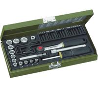 PROXXON Serie per Avvitare con Leva a Cricco da 1/4", 39 Pezzi - 1 Set