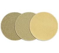 Proxxon Set Dischi Abrasivi Diamantati, Ø 50 mm, Grana 60-3000, 7 Pezzi con Platorello, per LHW 28679