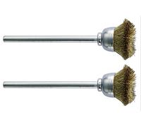 Proxxon Spazzole in ottone a pennello 13 mm 2 pezzi