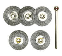 Spazzole per ruote in acciaio