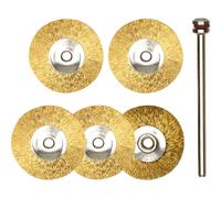 PROXXON Spazzole per ruote in ottone