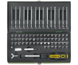 PROXXON Super Serie di Inserti Speciali di Sicurezza, 75 Pezzi - 1 Set