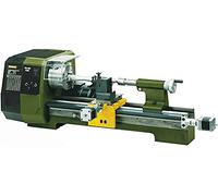 Proxxon Tornio di precisione PD 400/CNC-ready (550 W, elementi di fissaggio regolabili in altezza, mandrino a 3 ganasce, senza controllo) 24504