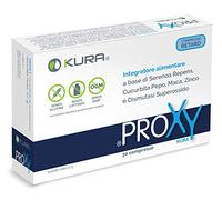 PROXY, integratore alimentare per il benessere della prostata a base di Serenoa Repens, Zucca, Maca, Zinco, SOD e Probiotici - 30 compresse - senza glutine, senza lattosio