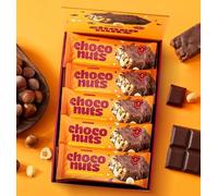 Prozis Nutzer Bar 10 x 40 gr - barrette croccanti a base di noci, arachidi e mandorle (400 gr, pistacchio cioccolato bianco)