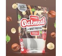 Prozis Oatmeal + Whey - Farina avena con proteine whey 400 g - 32% proteine whey - Ideale per dolci o colazioni- multi gusti (400 grammi, brownie)