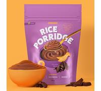 Prozis Rice Porridge 750 gr - Porridge a base di riso, multi gusti - zero grassi, zero zuccheri. Ideale per colazione, Snack, Spuntini proteici (750 grammi, cioccolato)