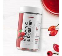 Prozis Vitamin c 1000 mg + Rosehip 120 compresse - vitamina c + rosa canina