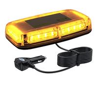 PROZOR 24W Luce Strobo Lampada Emergenza per Auto Tetto 12V/24V con Doppio Switch 5M Cavo Accendisigari Faro Lampeggiante Impermeabile 24 LED 7 Modalità per Veicolo Auto Camion Fuoristrada SUV