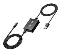 PROZOR Adattatore Audio da USB A a Ottico 96kHz/16bit con Cavo da 2 M Convertitore Unidirezionale USB Tipo A a Ottico S/PDIF Convertitore Digitale per PC Laptop e Mac Non per TV PS5 Switch