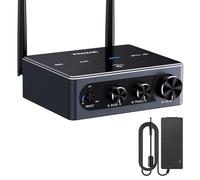 PROZOR Amplificatore di Potenza Amplificatore Bluetooth 5.2 Supporto AptX HD ACC Ingresso Ottico 192khz/24Bit Amplificatore Audio con Controllo Volume Amplificatore Hifi per Altoparlante Passivo