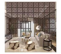 PRPRP Pannello divisorio sospeso for Ambienti, Schermo HDF Impermeabile for l'arredamento di casa e Ufficio(12Pcs)