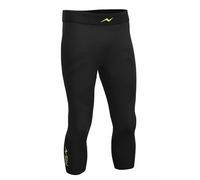 PRS Abbigliamento Running Uomo Smanicato Antivento Termoregolante Seamless per Corsa Bici Basket MTB Fitness Crossing Outdoor Sport (IT, Testo, S, M, Regular, Regular, Pants 3/4)