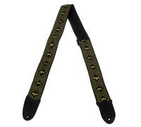 PRS - JACQUARD HOOTENANNY GUITAR STRAP, YE (102510::014:), Tracolla Jacquard Hootenanny in finitura Yellow & Black Birds