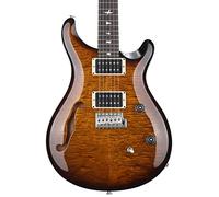 PRS CE24 Semi-Hollow Black Amber #0366044 - Custom Electric Guitar