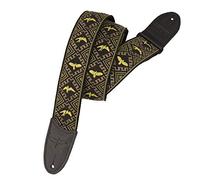 PRS - JACQUARD HOOTENANNY GUITAR STRAP, YE (102510::014:), Tracolla Jacquard Hootenanny in finitura Yellow & Black Birds