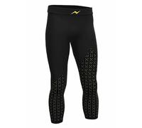 PRS Maglia Tecnica Uomo Lupetto Mezza Manica Traspirante con Zip Outdoor Running Trekking Bici (IT, Testo, S, M, Regular, Regular, Pants Nero)
