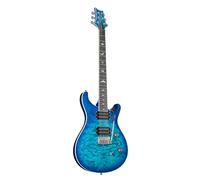 PRS SE Custom 24-08 Quilt Lake Blue - Chitarra elettrica