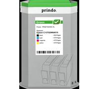 PRSET02W6G 4251316574464 compatibile con Epson 502XL Prindo Green XL Multipack
