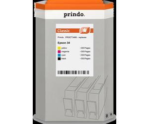 PRSET3466 4251316538886 compatibile con Epson 34 Prindo Classic Multipack nero