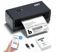 prt 4 x 6 etichette di spedizione per stampante Bluetooth - stampante termica per piccole imprese, compatibile con iPhone, Android, Windows, MacOS, supporta Amazon, Ebay, Walmart, FedEx