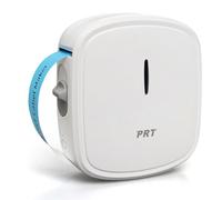 PRT Mini Etichettatrice Portatile, Bluetooth Stampante Termica Etichette for iOS & Android, Stampante per Adesivi a Rilievo Adatto per i Della Cucina di Casa, Bianco