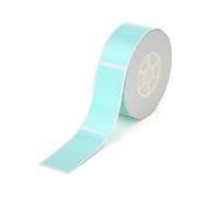 PRT Qutie Blu Etichette Adesive Termiche, 14 mm x 30 mm x 210 foto, impermeabili, compatibili con stampanti Qutie, adatte per stampare codici a barre, nome, data, prezzo