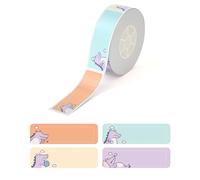 PRT Qutie Label Maker GapTape, etichette autoadesive impermeabili fai da te, 12 mm x 40 mm x 160 pezzi, compatibili con stampanti per etichette Qutie, adatte per nome, prezzo, classificazione di