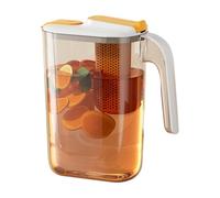 Pruciatore Di Infusore Di Frutta Grande - Jug D'acqua A Infusore Resistente Al Calore Da 2600 Ml | Pianitore Di Bevande Infuso Di Sapore Per Acqua Fredda Calda, Tè Freddo, Bevande Alla Frutta, Cucina,