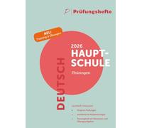 Prüfungsheft & Training - 2026 Deutsch Hauptschule - Thüringen - Original-Prüfungen und Lösungen