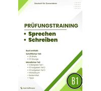 Prüfungsvorbereitung Sprechen und Schreiben Deutsch B1 DTZ: Mit 25 Modellbriefen, 10 Übungen, 20 Prüfungsaufgaben, Wörterbuch und Redemitteln zur dtz Prüfung b1
