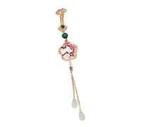 Prugne Artistiche Blossoms Orchids Bamboos Chrysanthemum Metal Pin Gift Gioielli Culturali Per Le Donne Fashi