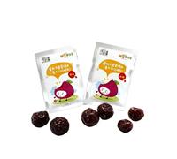 Prugne candite tradizionali, spesse e gommose, pronte da mangiare direttamente dalla confezione(2pcs)