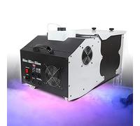 PRUJOY Nebulizzatore a Terra Effetto Ghiaccio Secco 3000W Macchina per spruzzatore di Fumo a Nebbia Bassa Effetti scenici per Gruppi Musicali Discoteche Mobile