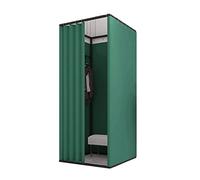 PRUJOY Spogliatoi Camerino del negozio di abbigliamento Spogliatoio temporaneo mobile Spogliatoio dal pavimento al soffitto Spogliatoio della Merchant City (C 100x100x200cm)