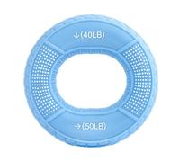 Pruojhw Anelli in silicone per Grip Trainer, dispositivi per rafre le mani - Pinza manuale flessibile,Esercizi per l'avambraccio, per l'allenamento della, per rinre la presa, portatili, per