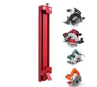 Pruojhw Binario di guida per seghe circolari - elettrico a base di circolare, morsetto di posizionamento per tagli dritti per porte, costruzione di mobili, falegnameria